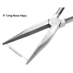 ASUPERMALL 11 " Pince Extra Longue Robuste Pince A Long Bec Pince A Bec Droit Pince A Bec Pointu Outils A Main -Pince et tenaille Soldes 57159873 4