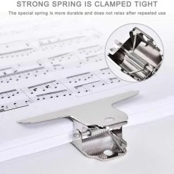 IRISFR Grand Clip De Bouledogue De 4 Pouces, Agrafes Argentées De Reliure D'argent De Dossier De Fichier D'acier Inoxydable De De Paquet De 5，Lilaris -Pince et tenaille Soldes 57263375 3