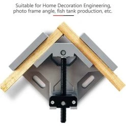 TINOR 90 Degrés Pince A Angle Droit, Pinces à Souder D'angle Droit 90 Degrés Pince D'angle Clip De Cadre De Travail Du Bois, Outil De Soudage De Charpentier (Machoire étau Reglable D'angle) 8 TINOR 90 Degrés Pince A Angle Droit, Pinces à Souder D'angle Droit 90 Degrés Pince D'angle Clip De Cadre De Travail Du Bois, Outil De Soudage De Charpentier (Machoire étau Reglable D'angle) -Pince et tenaille Soldes 57644177 4