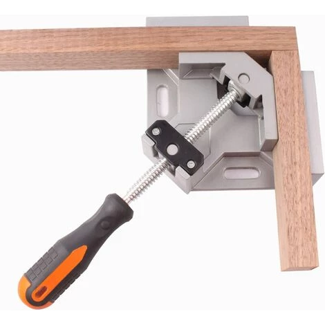 TINOR 90 Degrés Pince A Angle Droit, Pinces à Souder D'angle Droit 90 Degrés Pince D'angle Clip De Cadre De Travail Du Bois, Outil De Soudage De Charpentier (Machoire étau Reglable D'angle) 5 TINOR 90 Degrés Pince A Angle Droit, Pinces à Souder D'angle Droit 90 Degrés Pince D'angle Clip De Cadre De Travail Du Bois, Outil De Soudage De Charpentier (Machoire étau Reglable D'angle) – Image 5
