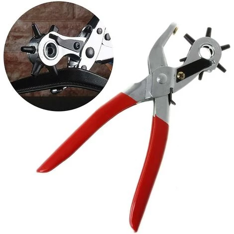 Fei Yu 9 '' Precision Punch Pliers, Rotating Pliers For Leather, Belt, Paper 2 Fei Yu 9 '' Precision Punch Pliers, Rotating Pliers For Leather, Belt, Paper – Image 2