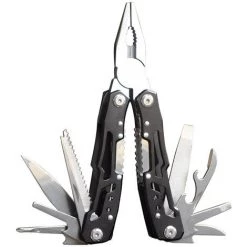 PERLE RARE 14 En 1 Couteau Suisse Morpilot Outil De Poche Multifonction, Couteau De Poche Avec Poignée Ergono -Noir -Pince et tenaille Soldes 58039435 4