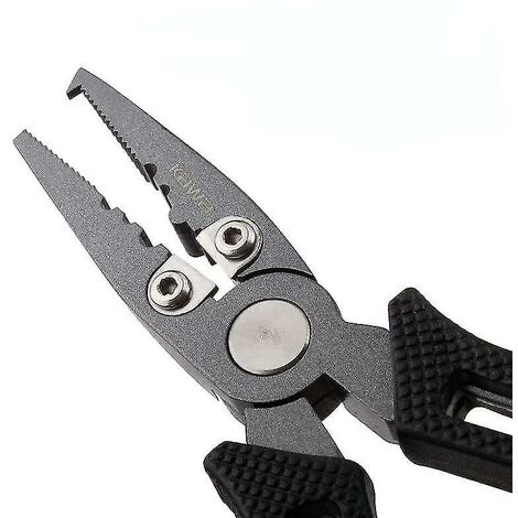 Fei Yu Pince De Pêche Portable En Acier Inoxydable Sous-multifonctionnelle (noire) 2 Fei Yu Pince De Pêche Portable En Acier Inoxydable Sous-multifonctionnelle (noire) – Image 2