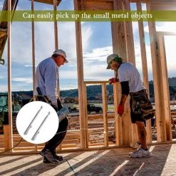 MACARON Outil De Ramassage Magnétique Télescopique 3 Pcs Outil De Ramassage Aimanté Flexible Bâton De Tige De Ramassage Rétractable Avec Clip De Poche Pour Clés Pinces Vis Écrous Boulons LO-Ron -Pince et tenaille Soldes 58150280 5