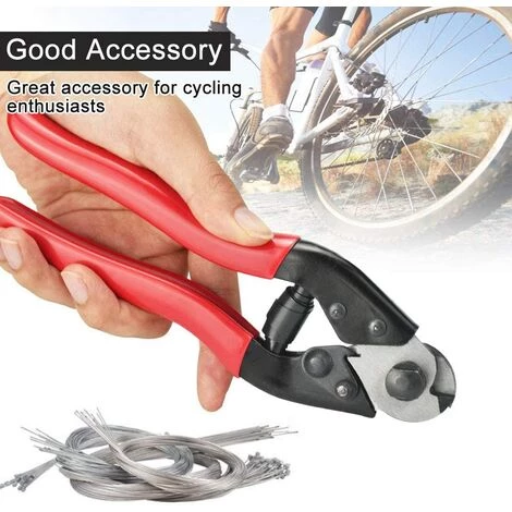 GRID COOL Coupe-Câble Vélo 190mm En Acier Au Chrome Vanadium Pince Coupe-câble De Vélo Outils De Coupe De Câble De Vélo Pour Coupe-Câble De Vélo 1mm - 7mm 3 GRID COOL Coupe-Câble Vélo 190mm En Acier Au Chrome Vanadium Pince Coupe-câble De Vélo Outils De Coupe De Câble De Vélo Pour Coupe-Câble De Vélo 1mm - 7mm – Image 3