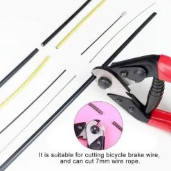 GRID COOL Coupe-Câble Vélo 190mm En Acier Au Chrome Vanadium Pince Coupe-câble De Vélo Outils De Coupe De Câble De Vélo Pour Coupe-Câble De Vélo 1mm - 7mm 8 GRID COOL Coupe-Câble Vélo 190mm En Acier Au Chrome Vanadium Pince Coupe-câble De Vélo Outils De Coupe De Câble De Vélo Pour Coupe-Câble De Vélo 1mm - 7mm -Pince et tenaille Soldes 58348737 4