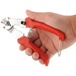 IRISFR Lilaris Vélo Cble Cutter Multifonctions En Acier Inoxydable Vélo Intérieur Extérieur Frein Fil Cable Cutter Outil De Réparation，rouge, Une Pièce -Pince et tenaille Soldes 58427692 4