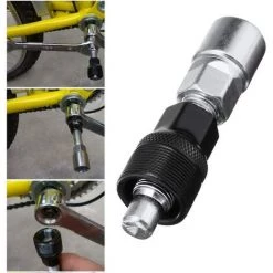 IRISFR Outils De RéParation De VéLos Multifonctionnels Professionnels, Extracteur Manivelle De VéLo, Outils De RéParation ChaîNe Et DéMonte PéDalier, Support InféRieur Supprimer -argent, Quatre Pièces, Lilaris -Pince et tenaille Soldes 58427734 3