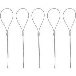 IRISFR Lilaris 5pcs Fish Tape Fastener, Traction De Fil Universelle Extracteur De Câble De Traction Outil Insertion Et Extraction De Câble Outils -Pince et tenaille Soldes 58508492 3