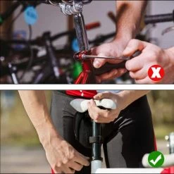 IRISFR Lilaris Collier De Tige De Selle De Vélo, Pince à Dégagement Rapide En Alliage D'aluminium Pour Tige De Selle De 27,2/28,6mm，noir, Une Pièce -Pince et tenaille Soldes 58508510 5