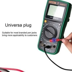 IRISFR Lilaris Sondes De Multimètre Numérique Universel Câbles De Test Pour Multimètre Pince Crocodile Cordons D'Essai Pour Fiche Banane Pour Test De Laboratoire Electrique，Noir Et Rouge, 18 Pièces -Pince et tenaille Soldes 58508542 4