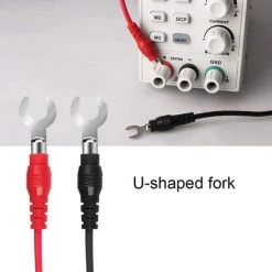 IRISFR Lilaris Sondes De Multimètre Numérique Universel Câbles De Test Pour Multimètre Pince Crocodile Cordons D'Essai Pour Fiche Banane Pour Test De Laboratoire Electrique，Noir Et Rouge, 18 Pièces -Pince et tenaille Soldes 58508542 5