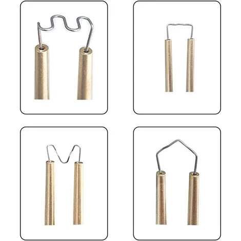 IRISFR Lilaris Lot De 2000 Pinces à Souder En Acier Inoxydable 0,8 Mm 0,6 Mm 4 Formes Pour Pare-chocs De Voiture En Plastique Réparation Hot Staples Welder Staple,argent 2 IRISFR Lilaris Lot De 2000 Pinces à Souder En Acier Inoxydable 0,8 Mm 0,6 Mm 4 Formes Pour Pare-chocs De Voiture En Plastique Réparation Hot Staples Welder Staple,argent – Image 2