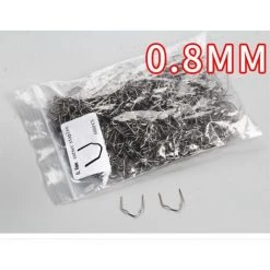 IRISFR Lilaris Lot De 2000 Pinces à Souder En Acier Inoxydable 0,8 Mm 0,6 Mm 4 Formes Pour Pare-chocs De Voiture En Plastique Réparation Hot Staples Welder Staple,argent 8 IRISFR Lilaris Lot De 2000 Pinces à Souder En Acier Inoxydable 0,8 Mm 0,6 Mm 4 Formes Pour Pare-chocs De Voiture En Plastique Réparation Hot Staples Welder Staple,argent -Pince et tenaille Soldes 58807777 4