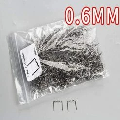 IRISFR Lilaris Lot De 2000 Pinces à Souder En Acier Inoxydable 0,8 Mm 0,6 Mm 4 Formes Pour Pare-chocs De Voiture En Plastique Réparation Hot Staples Welder Staple,argent 9 IRISFR Lilaris Lot De 2000 Pinces à Souder En Acier Inoxydable 0,8 Mm 0,6 Mm 4 Formes Pour Pare-chocs De Voiture En Plastique Réparation Hot Staples Welder Staple,argent -Pince et tenaille Soldes 58807777 5