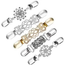 LTS FAFA 4Pcs Pinces à Cardigan