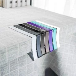 MODOU Pince Nappe, Pince Nappe Exterieur, 8PCS Clip De Fixation De Nappe Multicolore Réglable En Acier Inoxydable -Pince et tenaille Soldes 59159403 4