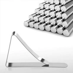 DKSFJKL Clip Nappe,Pinces à Nappe Lot De 24,Acier Inoxydable Supports Pour Nappes Pour Pique-niques De Fête Chapiteaux Et Mariages Tables De Pique-Nique 8 DKSFJKL Clip Nappe,Pinces à Nappe Lot De 24,Acier Inoxydable Supports Pour Nappes Pour Pique-niques De Fête Chapiteaux Et Mariages Tables De Pique-Nique -Pince et tenaille Soldes 59203108 4