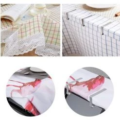 DKSFJKL Clip Nappe,Pinces à Nappe Lot De 24,Acier Inoxydable Supports Pour Nappes Pour Pique-niques De Fête Chapiteaux Et Mariages Tables De Pique-Nique 9 DKSFJKL Clip Nappe,Pinces à Nappe Lot De 24,Acier Inoxydable Supports Pour Nappes Pour Pique-niques De Fête Chapiteaux Et Mariages Tables De Pique-Nique -Pince et tenaille Soldes 59203108 5