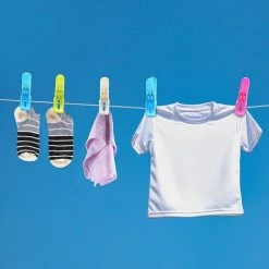 HIASDFLS Lot De 8 Grosses Pinces À Transat, Pince À Serviette De Plage, Grande Pince À Linge Multicolore En Plastique Pour Serviette De Toilettes, Couettes, Draps De Bain, Couverture, Vêtements -Pince et tenaille Soldes 59250003 3