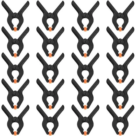 HIASDFLS 20 Pièces 65Mm Pinces À Ressort Pince À Ressort Pince Pinces Pinces À Ressort En Nylon Pour Arrière-Plans De Studio Photo Travail Du Bois 1 HIASDFLS 20 Pièces 65Mm Pinces À Ressort Pince À Ressort Pince Pinces Pinces À Ressort En Nylon Pour Arrière-Plans De Studio Photo Travail Du Bois