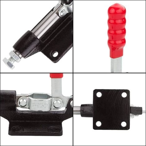 IRISFR Lilaris 32 Mm Bascule Pince GH-305-CM, 230 Kg DegréS De Capacité Piston Course Poussoir Tirez Bascule Pince Tige Bras Machine De Soudure Pinces á Bascule En Metal,une Pièce 3 IRISFR Lilaris 32 Mm Bascule Pince GH-305-CM, 230 Kg DegréS De Capacité Piston Course Poussoir Tirez Bascule Pince Tige Bras Machine De Soudure Pinces á Bascule En Metal,une Pièce – Image 3