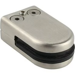 ZOLGINAH Pince De Verre 8 PCS 6-8mm En Acier Inoxydable 304 Clip En Verre Pince Support Dos Plat Finition Chromig Pour Balustrade -Pince et tenaille Soldes 59346603 4