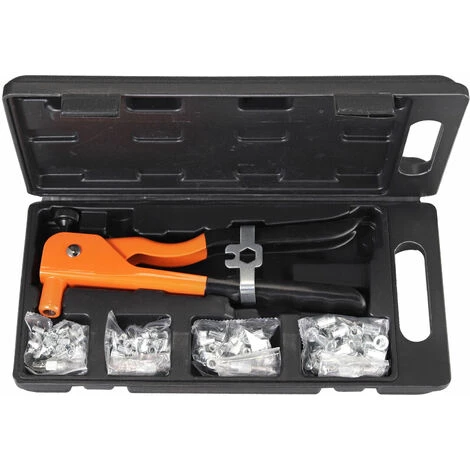 PROSTER Pistolet à Riveter 10" Pinces à Riveter M3 M4 M5 M6 Pistolet à Riveter à Main Professionnelles Outils De Rivetage Avec Système De Réglage D'écrou 100 Pièces 4 PROSTER Pistolet à Riveter 10" Pinces à Riveter M3 M4 M5 M6 Pistolet à Riveter à Main Professionnelles Outils De Rivetage Avec Système De Réglage D'écrou 100 Pièces – Image 4