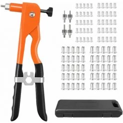 PROSTER Pistolet à Riveter 10" Pinces à Riveter M3 M4 M5 M6 Pistolet à Riveter à Main Professionnelles Outils De Rivetage Avec Système De Réglage D'écrou 100 Pièces 9 PROSTER Pistolet à Riveter 10" Pinces à Riveter M3 M4 M5 M6 Pistolet à Riveter à Main Professionnelles Outils De Rivetage Avec Système De Réglage D'écrou 100 Pièces -Pince et tenaille Soldes 59410220 5