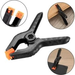 LONGZIMING 10 Pièces Pinces à Ressort, 3 Pouces Pinces Clips Nylon, Pince De Serrage Serre-joint Pour Travaux Du Bois Et Studio De Photographie 6 LONGZIMING 10 Pièces Pinces à Ressort, 3 Pouces Pinces Clips Nylon, Pince De Serrage Serre-joint Pour Travaux Du Bois Et Studio De Photographie -Pince et tenaille Soldes 59463630 3