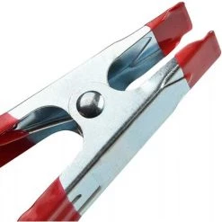 MODOU 6 Pièces Pinces à Ressort En Métal De 4 Pouces Pince à Colle Métallique Pinces Avec Revêtement En Caoutchouc Pour Bâche Camping Tarpaulin Travail Bois -Pince et tenaille Soldes 59465350 3