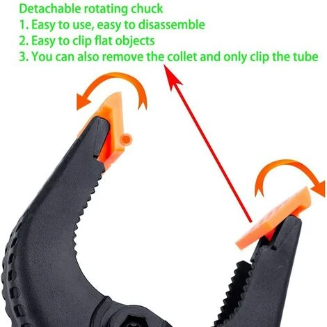 MODOU 9 Pcs 3,5 Pouces Pinces Clips Universels Pour Studio Papier Toile Mousseline Toile De Fond, Heavy Duty Pinces à Ressort, Menuiserie Pinces à Ressort. 4 MODOU 9 Pcs 3,5 Pouces Pinces Clips Universels Pour Studio Papier Toile Mousseline Toile De Fond, Heavy Duty Pinces à Ressort, Menuiserie Pinces à Ressort. – Image 4