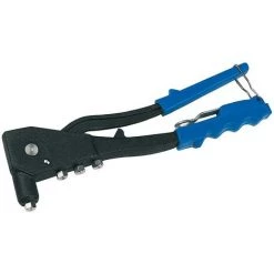 SILVERLINE PINCE A RIVETER POUR RIVETS DE 2.4 à 4.8 Mm + 60 RIVETS