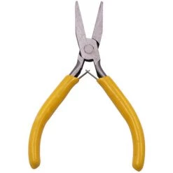 ELLE Pinces à Bec Effilé, étaux, Coupe-fils Multi-usages, Pinces à Bec Coudé, Outils De Sertissage Et Outils De Sertissage Coupants(mini Pince Plate)