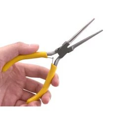 ELLE Pinces à Bec Effilé, étaux, Coupe-fils Multi-usages, Pinces à Bec Coudé, Outils De Sertissage Et Outils De Sertissage Coupants(mini Pince Plate) -Pince et tenaille Soldes 59689220 5