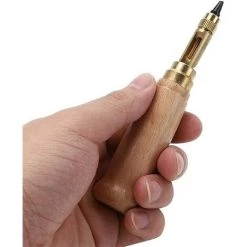 DECKON Outil De Perforation Pour Cuir Avec 6 Embouts, 1.5mm-4mm, Kit De Poinçonnage Manuel Pour Coudre En Cuir Papier Artisanat Poinçons 8 DECKON Outil De Perforation Pour Cuir Avec 6 Embouts, 1.5mm-4mm, Kit De Poinçonnage Manuel Pour Coudre En Cuir Papier Artisanat Poinçons -Pince et tenaille Soldes 59720299 4