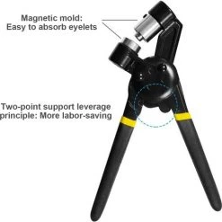 DECKON Pince Oeillet Pour Bache 300pcs Oeillets (10mm) Pour Toile Bâche Tente De Réparation -Pince et tenaille Soldes 59720328 4