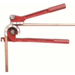 GALOZZOIT 180 Degrés Cintreuse De Tuyauterie Manuelle 1/4"5/16" 3/8" Cintreuse De Tuyaux Professionnelle Pour Tubes En Cuivre, Aluminium, Acier Et Laiton(Métrique)