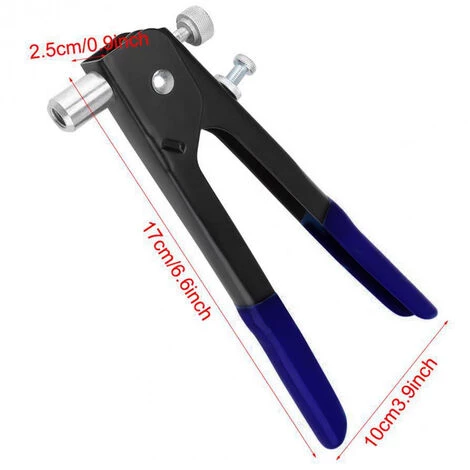 HAPPYSHOPPING 86 Pieces Ecrou Filete Rivet Pistolet M3-M8 Outil D'insertion Rivet Rivet Ecrou Ecrou Kit 2 HAPPYSHOPPING 86 Pieces Ecrou Filete Rivet Pistolet M3-M8 Outil D'insertion Rivet Rivet Ecrou Ecrou Kit – Image 2