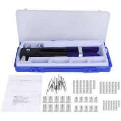 HAPPYSHOPPING 86 Pieces Ecrou Filete Rivet Pistolet M3-M8 Outil D'insertion Rivet Rivet Ecrou Ecrou Kit 8 HAPPYSHOPPING 86 Pieces Ecrou Filete Rivet Pistolet M3-M8 Outil D'insertion Rivet Rivet Ecrou Ecrou Kit -Pince et tenaille Soldes 59852000 4