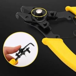 TANCYCO Pinces à Circlips Multifonctions Portables Portables Ensemble De Pinces à Circlips Externes Internes Avec 45° 90° 180° Interchangeable Pinces Conseils Anneaux Remover,jaune 9 TANCYCO Pinces à Circlips Multifonctions Portables Portables Ensemble De Pinces à Circlips Externes Internes Avec 45° 90° 180° Interchangeable Pinces Conseils Anneaux Remover,jaune -Pince et tenaille Soldes 59867772 5