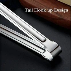 GRID COOL Pinces Cuisine Ensemble, Pince Barbecue En Acier Inoxydable,3 PincesAnti-adhésive Et Résistant à La Chaleur De Pinces Grill Pour (argent)(33,8 Cm, 28,2 Cm, 24,1 Cm) -Pince et tenaille Soldes 60029704 4