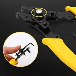 LUCKY-88 Pince à Circlips Rouge Quatre En Un, Pince à Circlips Quatre Bouts (rouge) -Pince et tenaille Soldes 60061963 5