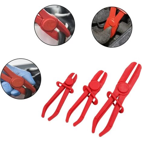 JOORRT Pince Tuyau Carburant 3 Pièces Pinces Pour Tuyau Flexible Pinces Durite D'eau Colliers De Serrage 2 JOORRT Pince Tuyau Carburant 3 Pièces Pinces Pour Tuyau Flexible Pinces Durite D'eau Colliers De Serrage – Image 2