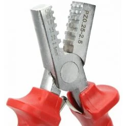 2.5 Pince À Câble Rouge 0.25-2.5Mm² Pince À Dénuder Les Fils Outils D'Électricien FUIENKO -Pince et tenaille Soldes 60307142 3
