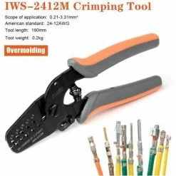 PINCE DE SERRAGE--Outils De Sertissage, Pince à Dénuder IWS 2412M - IWS 2820M FUIENKO