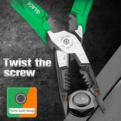 PINCE DE SERRAGE,pince à Dénuder électrique à Long Nez, Multifonction, Coupe Fil, Pince à Sertir Les Bornes De Câ,7.5inch FUIENKO -Pince et tenaille Soldes 60420037 4