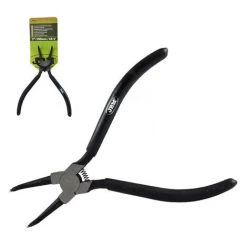 JBM 51021 PINCE À CIRCLIPS POUR INTERIEUR - EMBOUT COURBE 7" 180MM