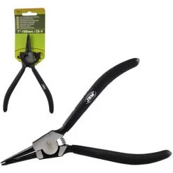 JBM 51017 PINCE À CIRCLIPS POUR EXTERIEUR - EMBOUT DROITE 7" 180mm