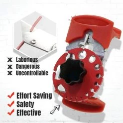 HEGUYEY Dénudeur Rapide Portatif Universel, Machine à Dénuder De Fil De Cuivre Portative, Dénudeur Rapide à Main, Coupe-Câble Portatif Réglable De Profondeur De Coupe, Démolisseur De Fil Électrique -Pince et tenaille Soldes 60657491 3